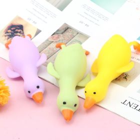Funny Cute Stretchy Soft Duck Squishy Toys; Squeeze Stress Relief Toys Squishy Fidget Toys; Party Favors For Kids Birthday Gifts; Christmas ; Eas