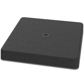 Outsunny 4 Piece Offset Umbrella Base Weight for 176 lbs Sand Heavy Duty Outdoor Weights for Umbrella Stand, Black