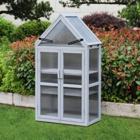 Mini Greenhouse Kit - Outdoor Plant Stand, Small Green House, Plant Stand Indoor, Green Houses for Outside (Color: as Pic)
